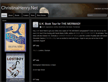 Tablet Screenshot of christinahenry.net